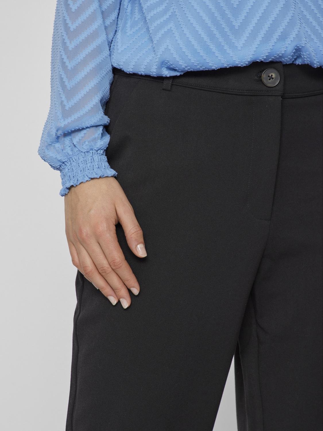 VIVARONE Trousers - Black - VERO MODA & VILA Bergvik